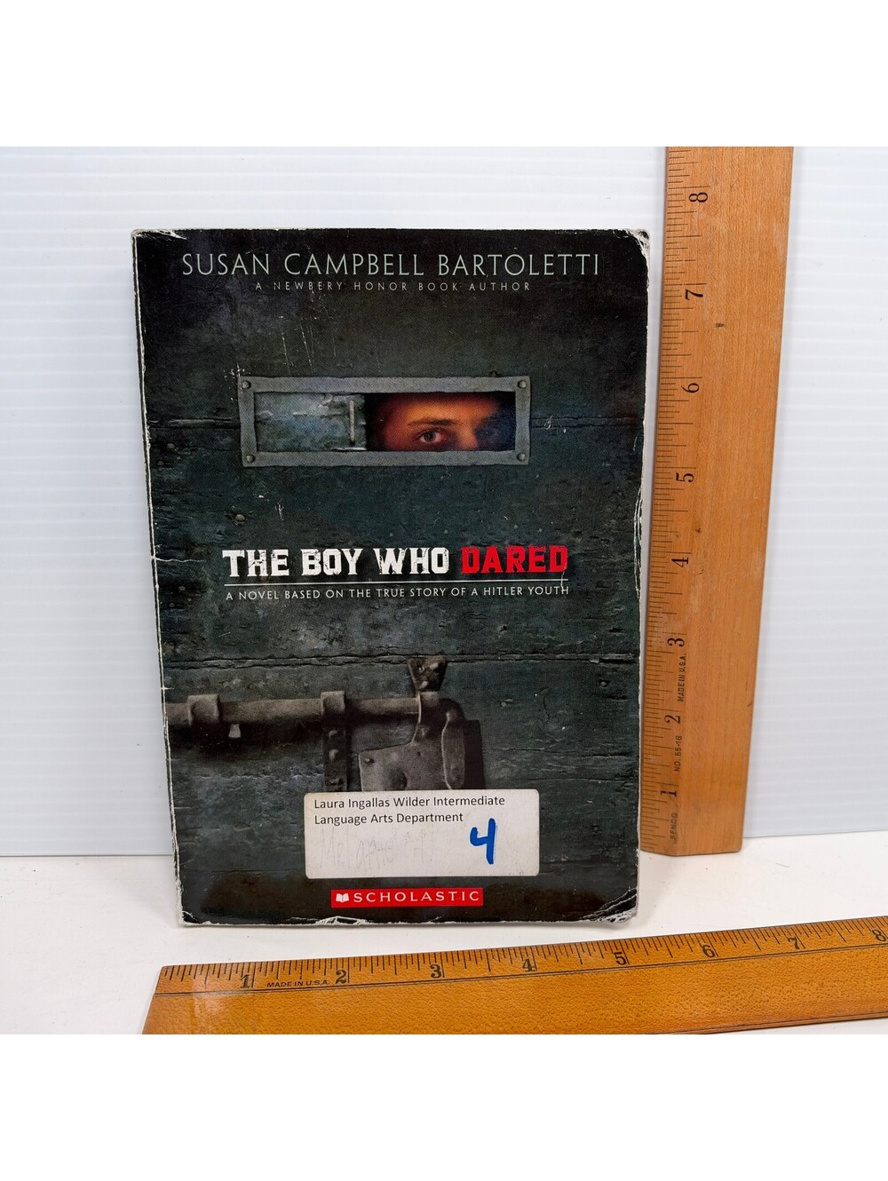 The Boy Who Dared Susan Campbell Bartoletti Scholastic Paperback Novel WWII